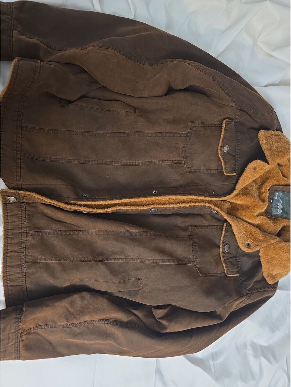 Mountain Ridge XL Brown Sherpa Lined Jacket